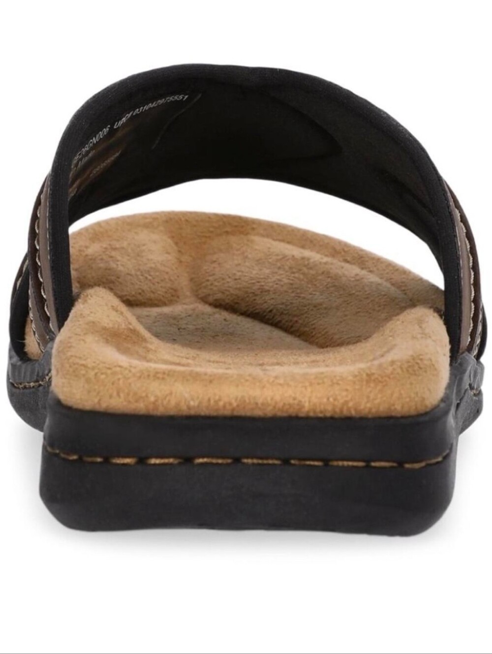Men’s Brown Comfort Slide Sandals Size 10 NWT - Picture 3 of 4
